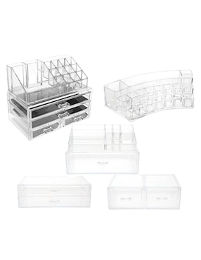 Imagen de producto Conjunto cosméticos transparente